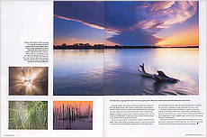 Nature's Design Story in Nebraska Life.  Contributed both text and photography. - Tear Sheet Photograph